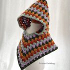 crochet hooded poncho