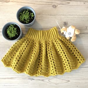 Crochet deals skirt girl