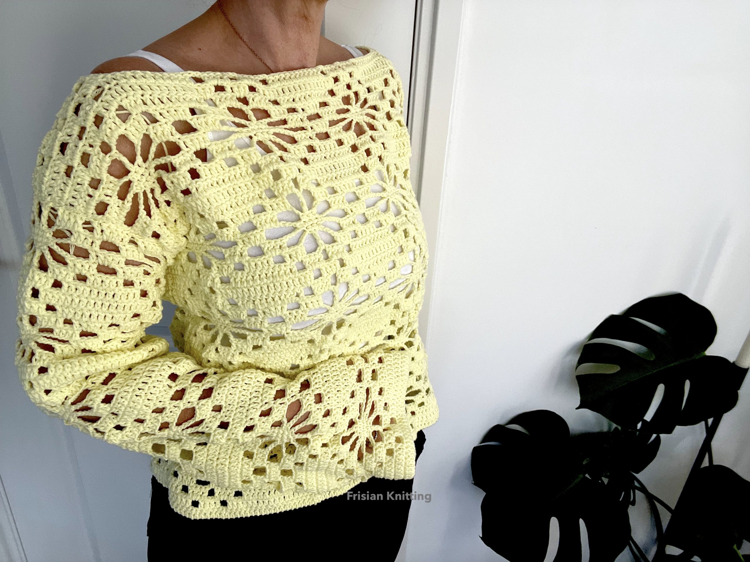 crochet-flower-shirt