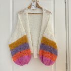 Mohair-cardigan